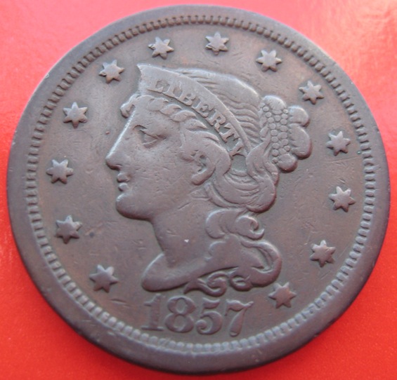 Large-Cent-Album:-1857