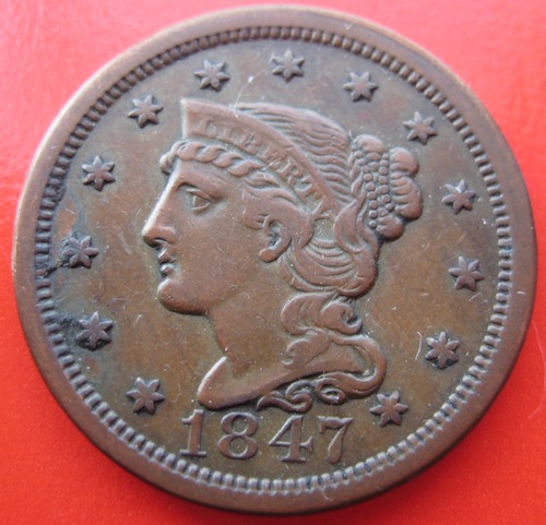Large-Cent-Album:-1847