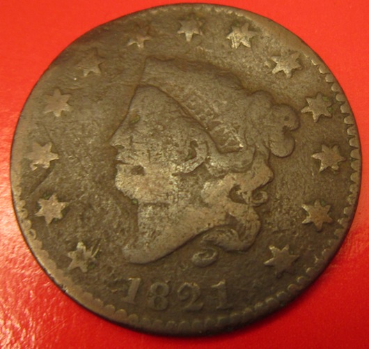 Large-Cent-Album:-1821