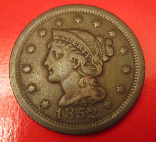Large-Cent-Album:-1852