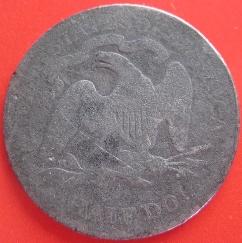 Contemporary-Forgeries-Of-US-Seated-$-1873-And-Half-Dol-1821