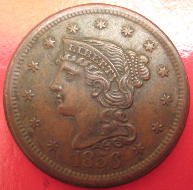 1856-Large-Cent-For-Grading