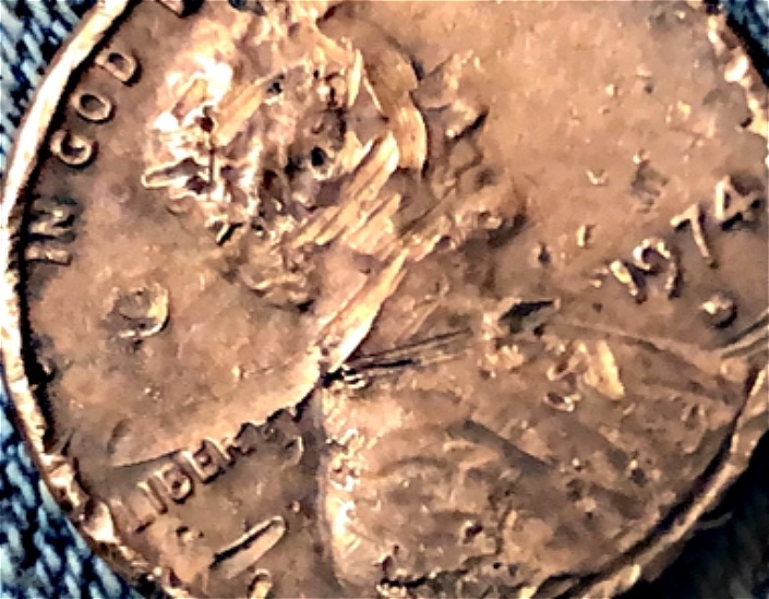 1974-D-Lincoln-Cent,-Multiple-Errors,-I'm-Very-New-And-Very-Uncertain.