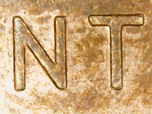 1955-D-Penny-Damaged-Letters-On-Reverse-From-Circulation-Or?
