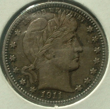 1911-D-Barber-Quarter-Please-Grade