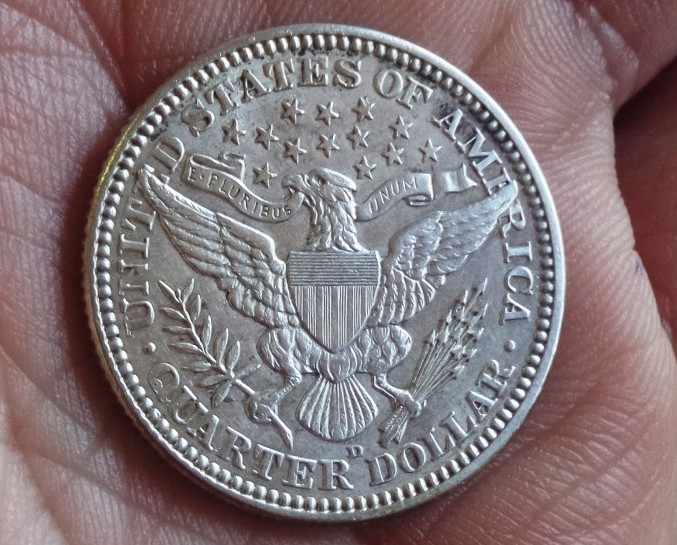 Barber-Quarter-1911-D