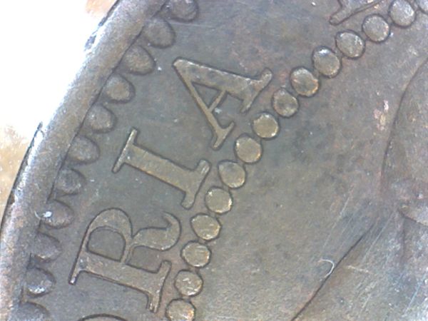Playing-With-My-New-Microscope-And-1859-Large-Cent-Vicky