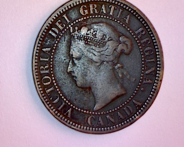 Canada-1881-Large-Cent-Triple-Punch-N