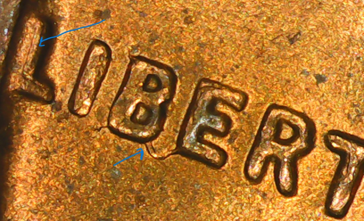 1955-S-One-Cent-Cracked-And-Raised-Areas