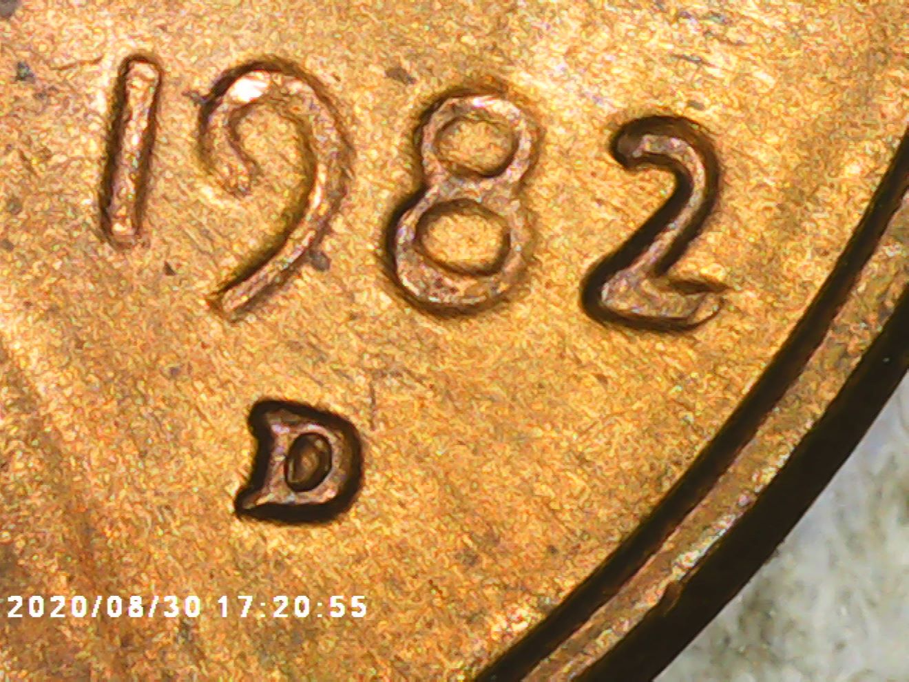 1982-D-One-Cent-With-Different-2-And-D