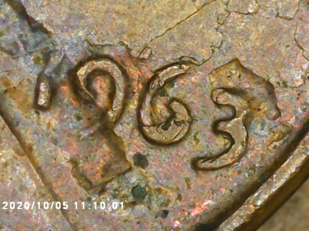 1963-D-Cent-Delamination--Bad-!