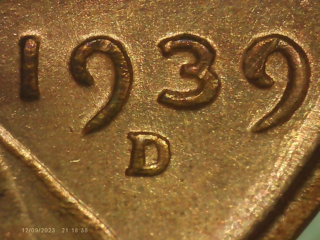 1939-D-Cent-With-Extensive-Channeling