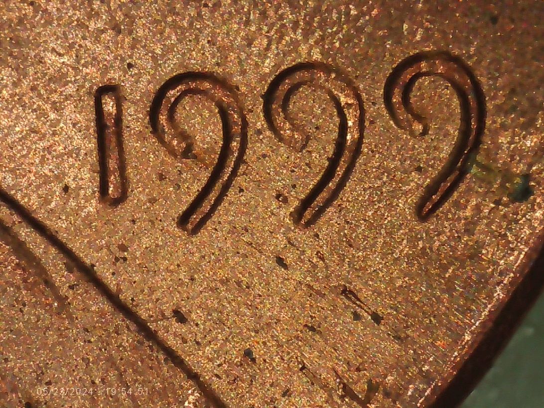 1999-Cent-Broad-Struck-Size-Of-Nickel