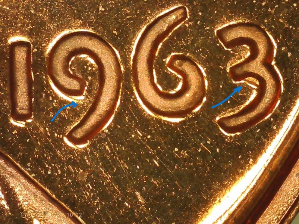 1963-Cent-Proof-With-Triple-Strike