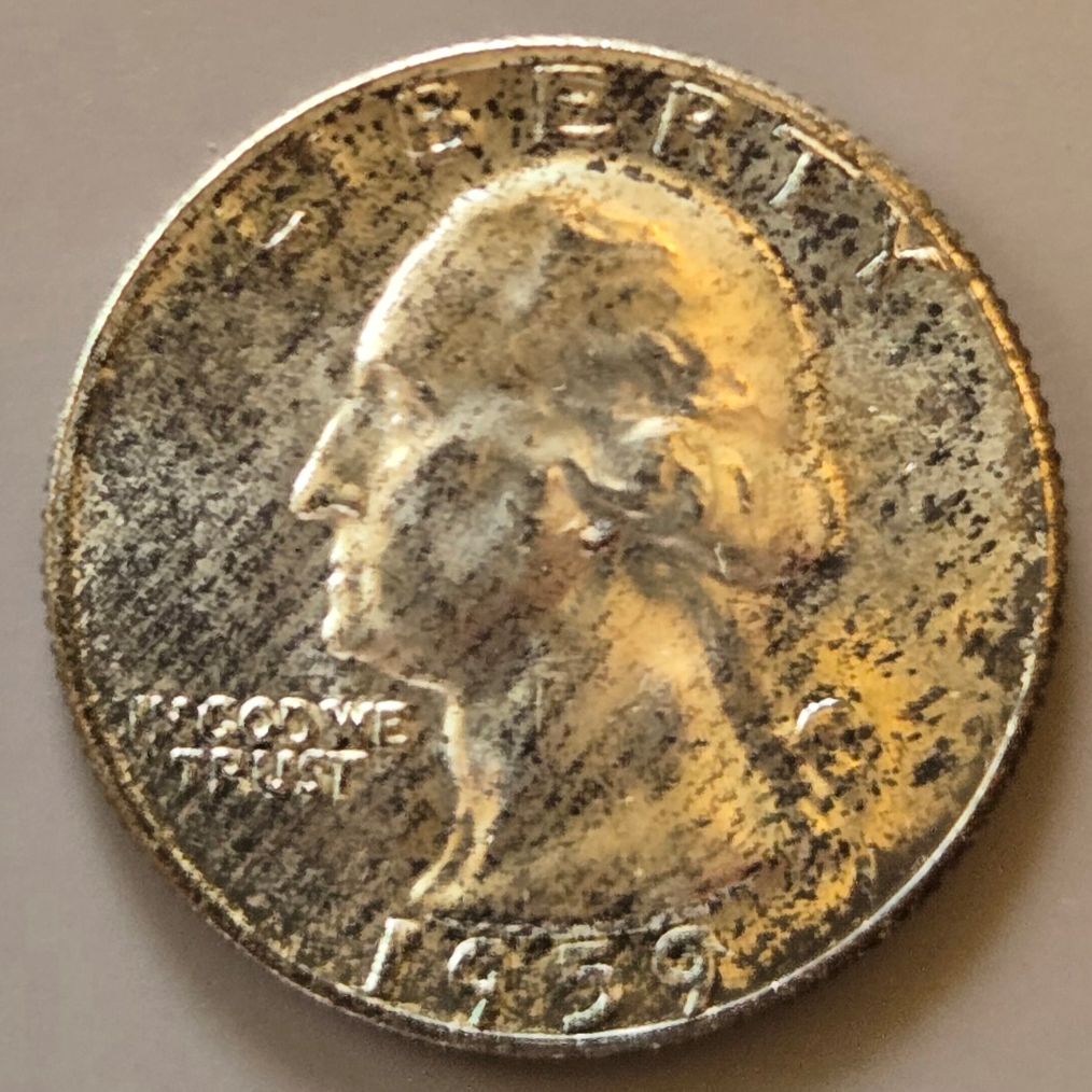 Washington-Quarters-Question-About-Black-Stains.