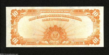 Fr.-1173-$10-1922-Gold-Certificate-Choice-New