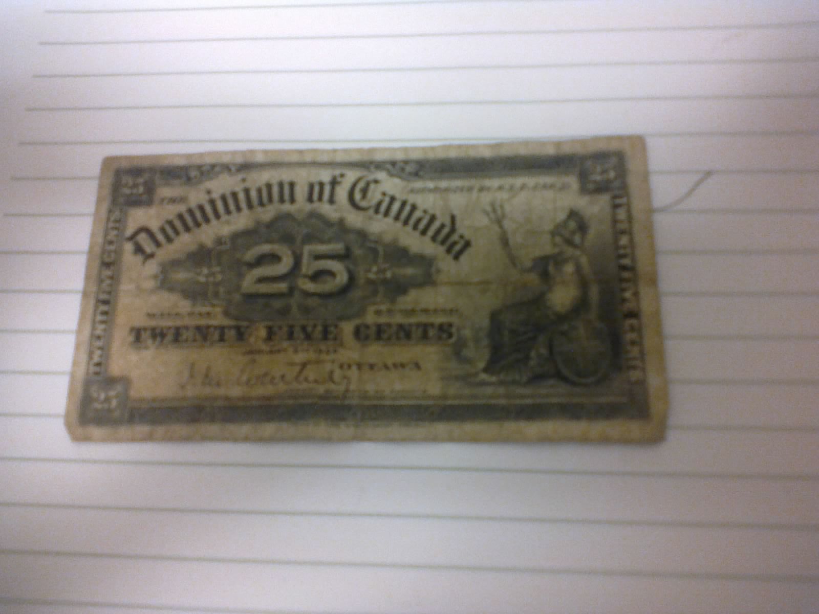 Canadian-25-Cent-Paper