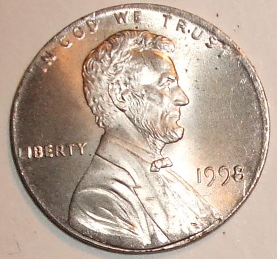 1998-Wrong-Planchet-/-Off-Metal-Errors