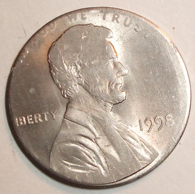 1998-Wrong-Planchet-/-Off-Metal-Errors