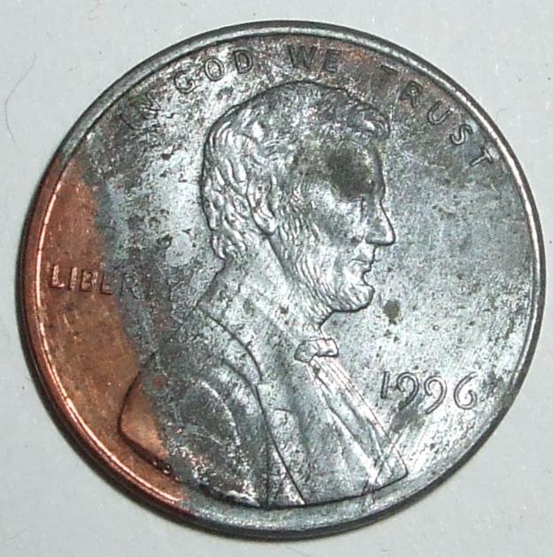 Lincoln-Cent-Laminated