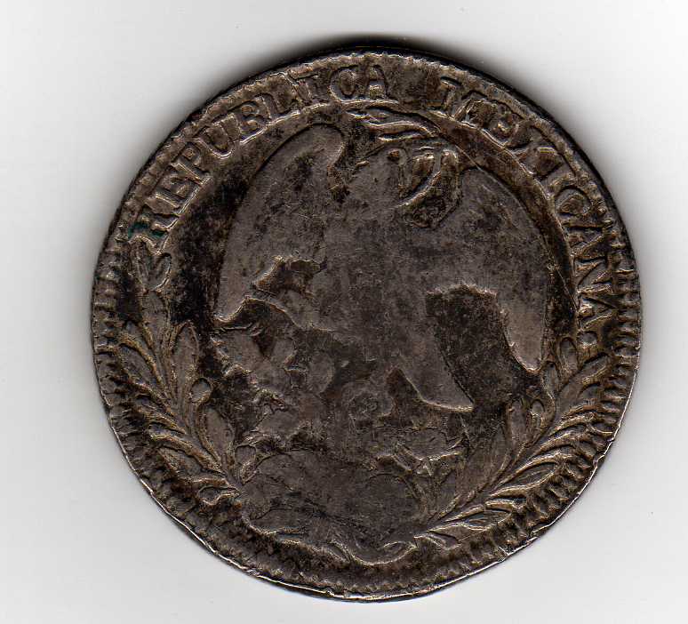 Early-Date-Facing-Eagle-8-Reales-Of-Mexico