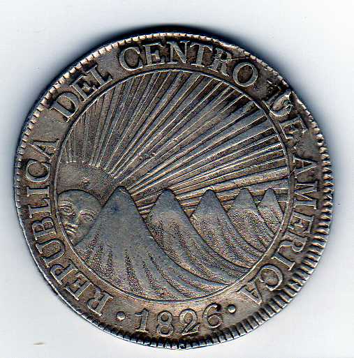 8-Reales---Republic-Of-Central-America---1825
