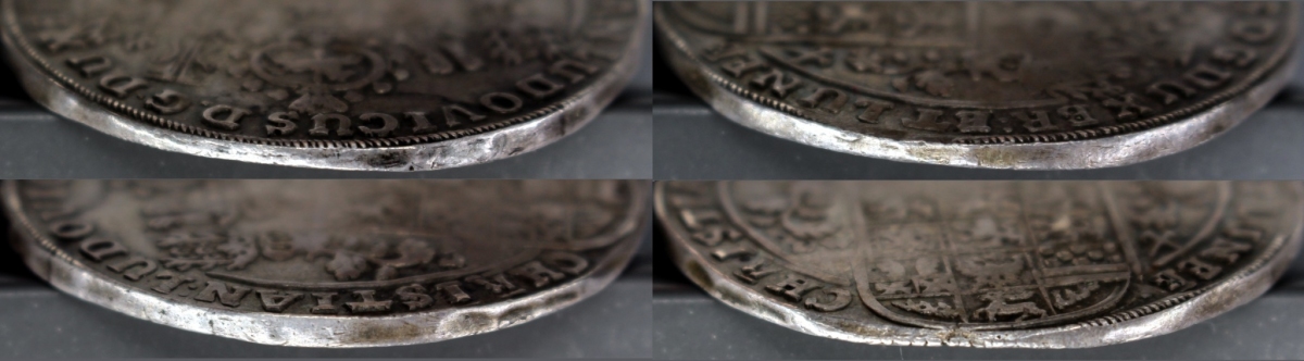 1660-Brunswick-L�neburg-Celle-Thaler----Irregular-Planchet