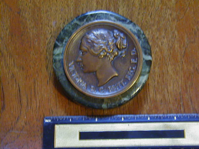 Young-Victoria-Medal-Paperweight
