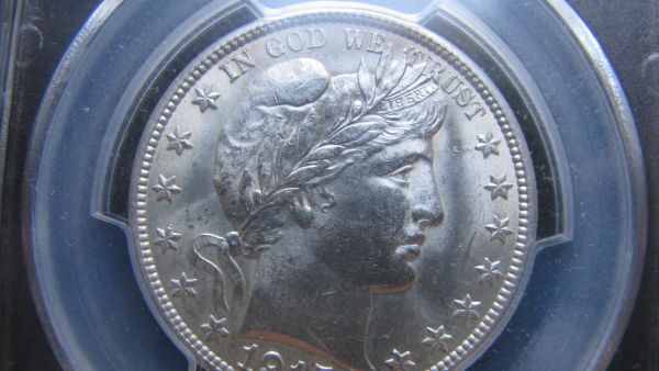 Rarely-Seen-1915-Barber-Half-In-MS-62