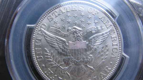 Rarely-Seen-1915-Barber-Half-In-MS-62