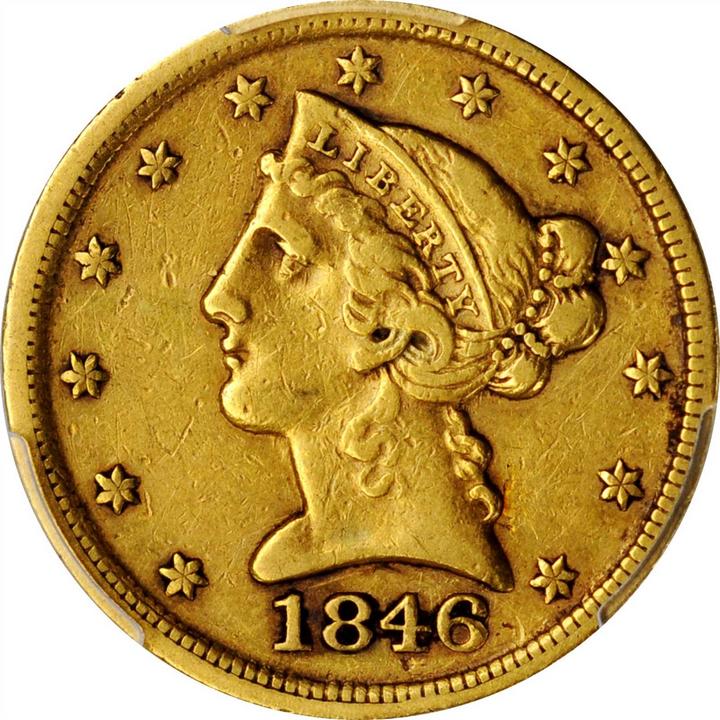 1846-D-$5-Gold--Guess-The-Grade
