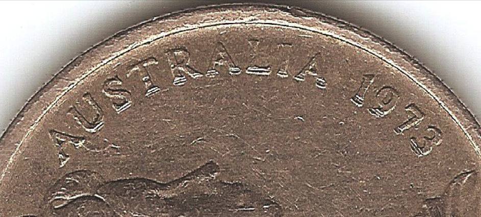Australia-1973-5c-Coin---What-Are-The-Lines?