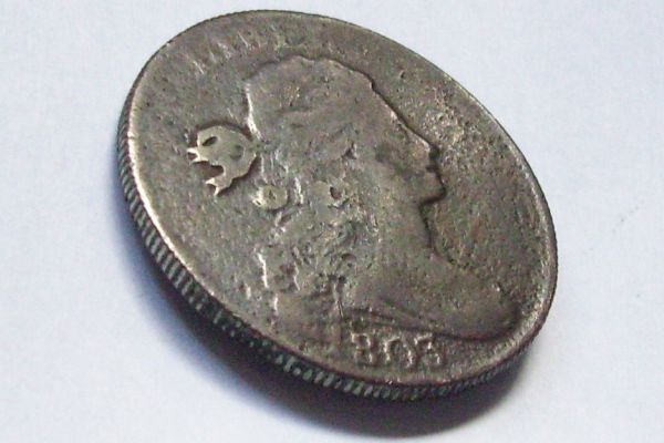 1803-Large-Cent-With-Reeded-Edge