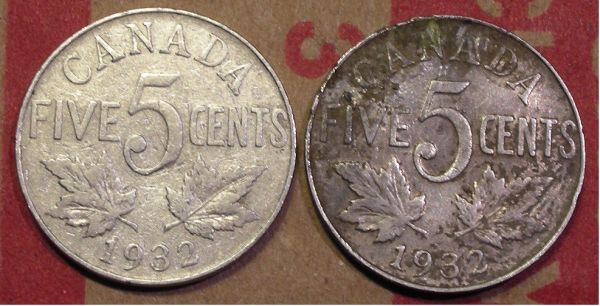 5-Cents-1932--Varieties-:-Far-2-And-Near-2-