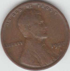 1927-Cent--Mint-Mark-Misplaced