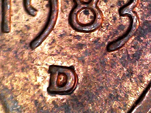 Repunched-Mint-Mark-Or-Plating-Doubling-1983-D-Cent