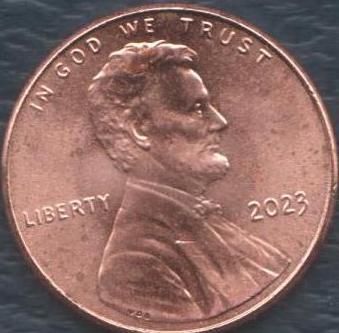 2023-Cent--Struck-Through-Or-Lamination