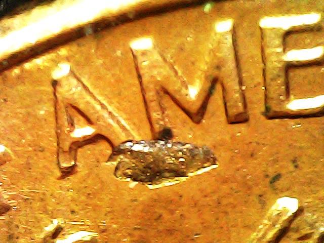 1962-D-Cent-Struck-Through