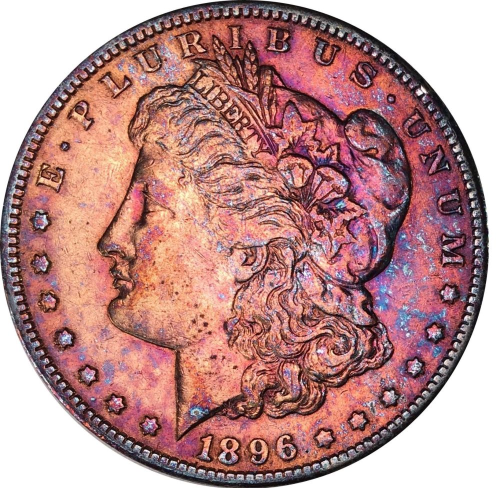 1896-S-Morgan---Artificial-Or-Natural-Toning?