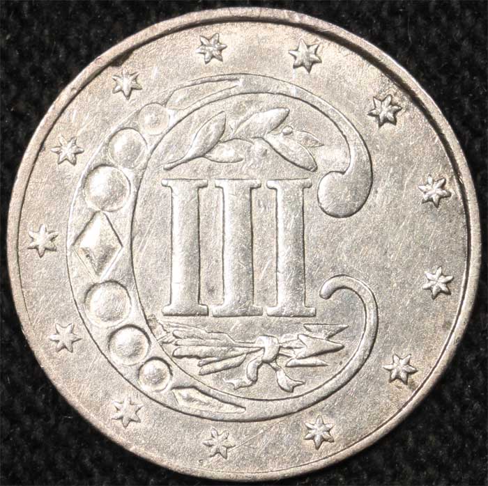 1859-Three-Cent