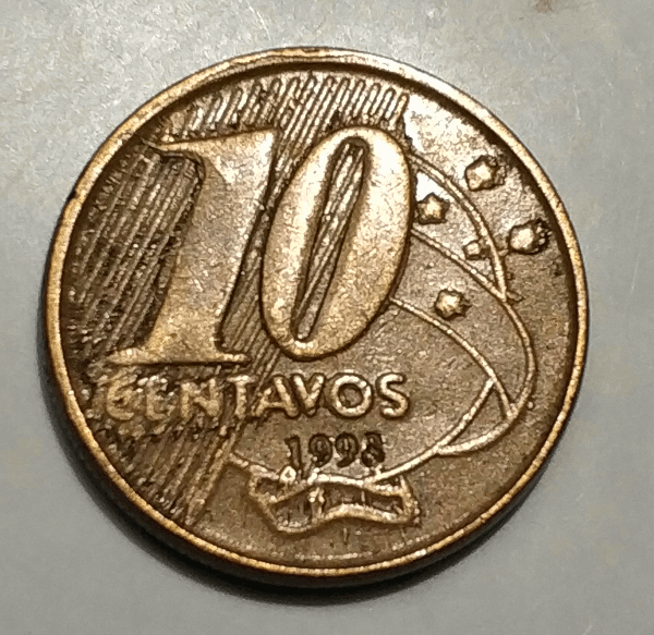 10-Centavos-1998.real-Plan-Brazil--Disfigured-Coin