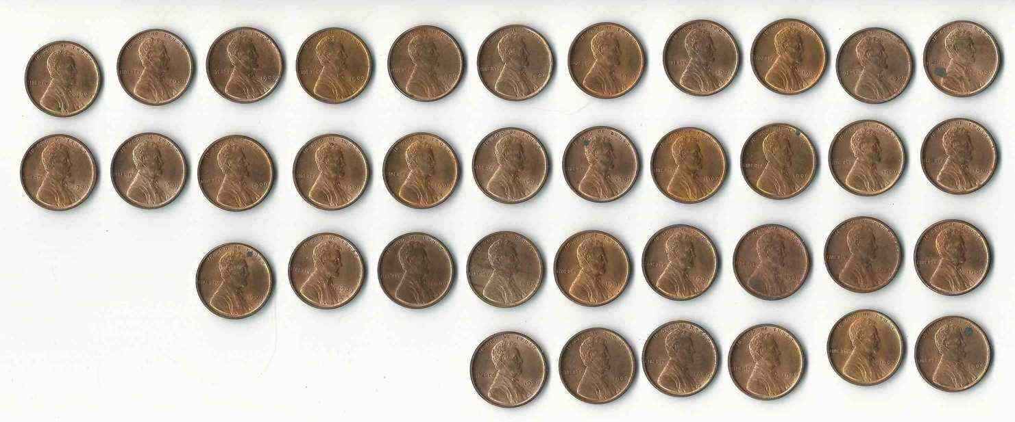 1909-VDB-Pennies