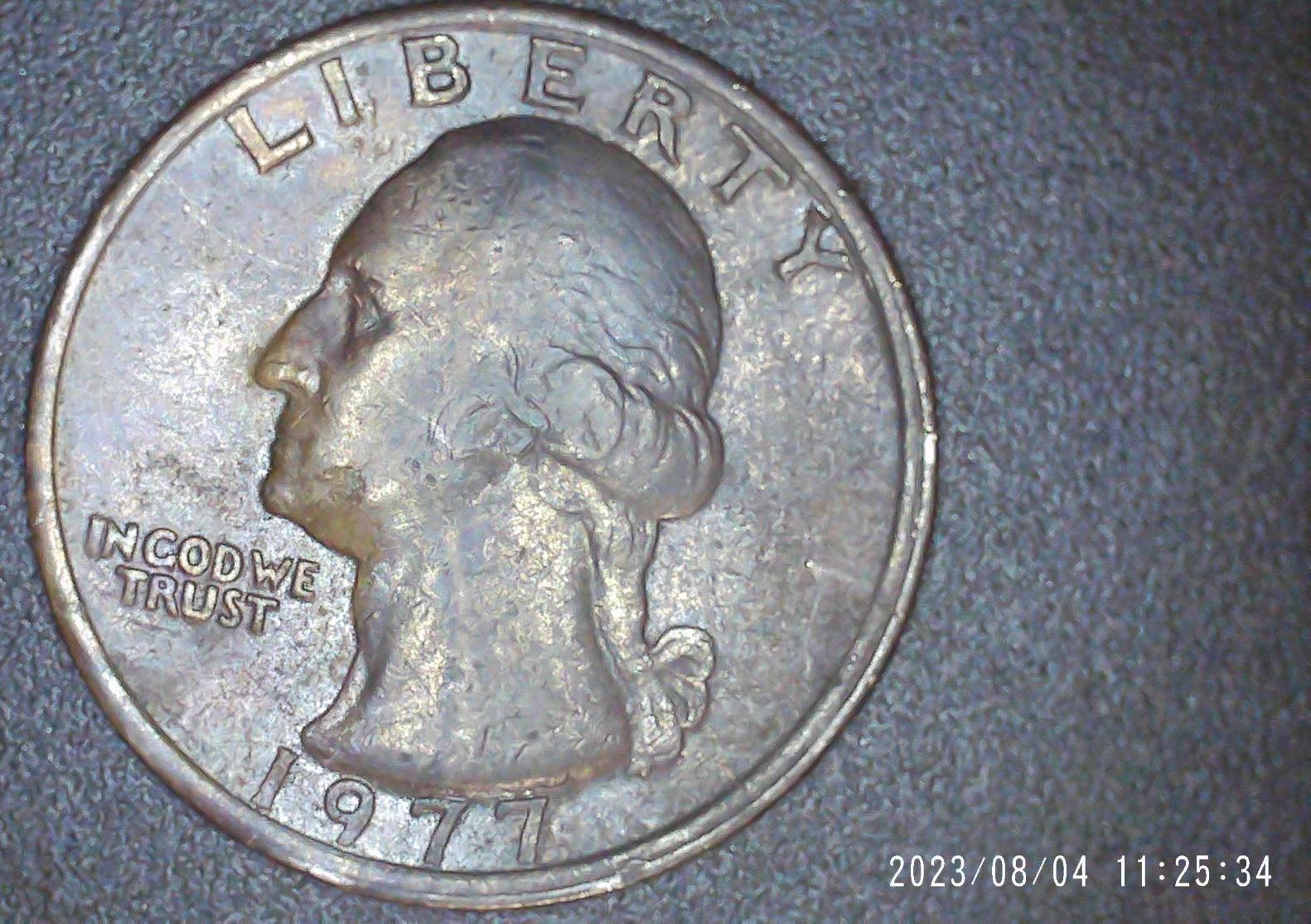 Any-Value?-1977-US-Quarter-No-Mint-Mark-Error,-Coin-Rim-Striking