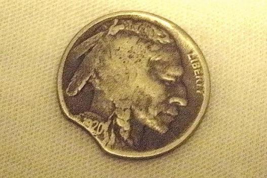 1920-D-Buffalo-Nickel,-Clipped-Planchet?--First-Post!