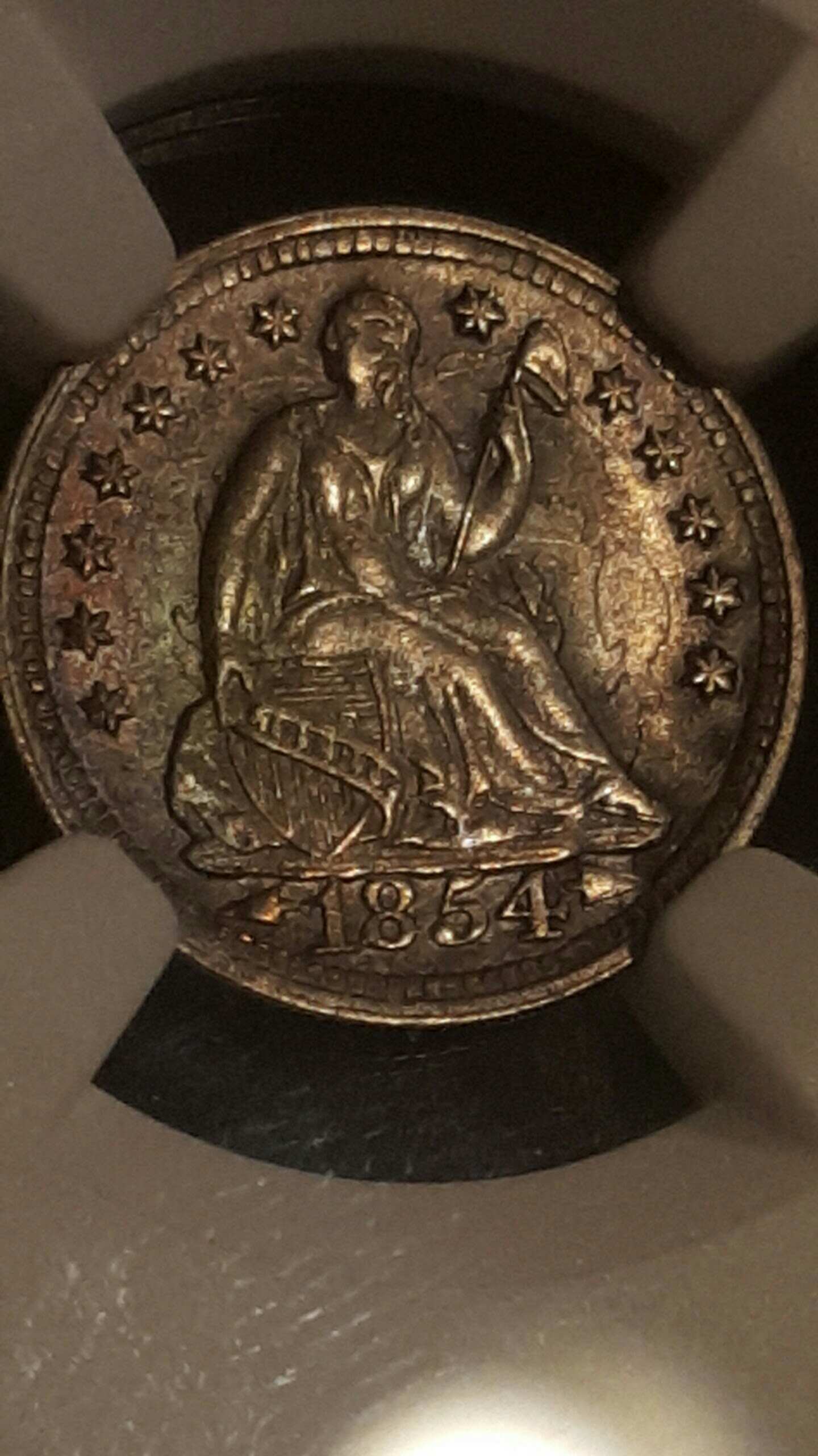 1854-Arrows-Half-Dime-Error-Or-Other-?