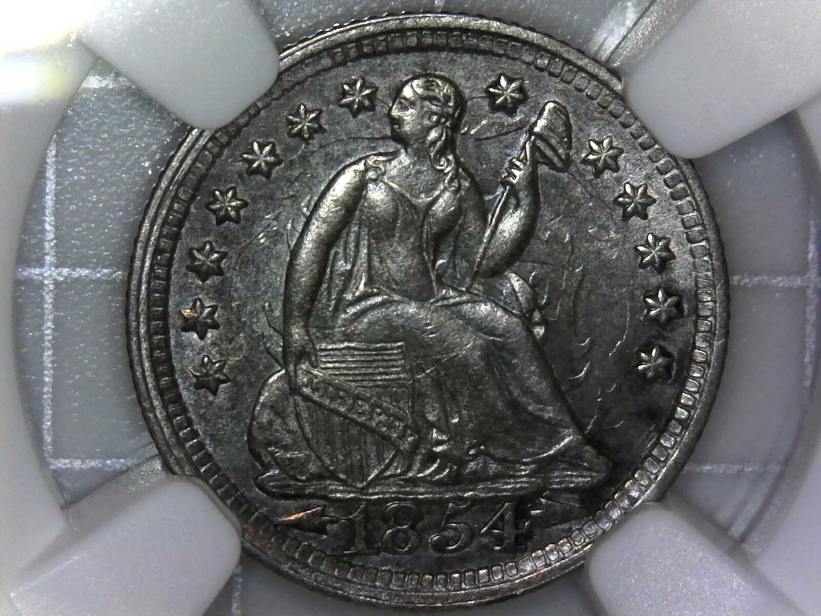 1854-Arrows-Half-Dime-Error-Or-Other-?