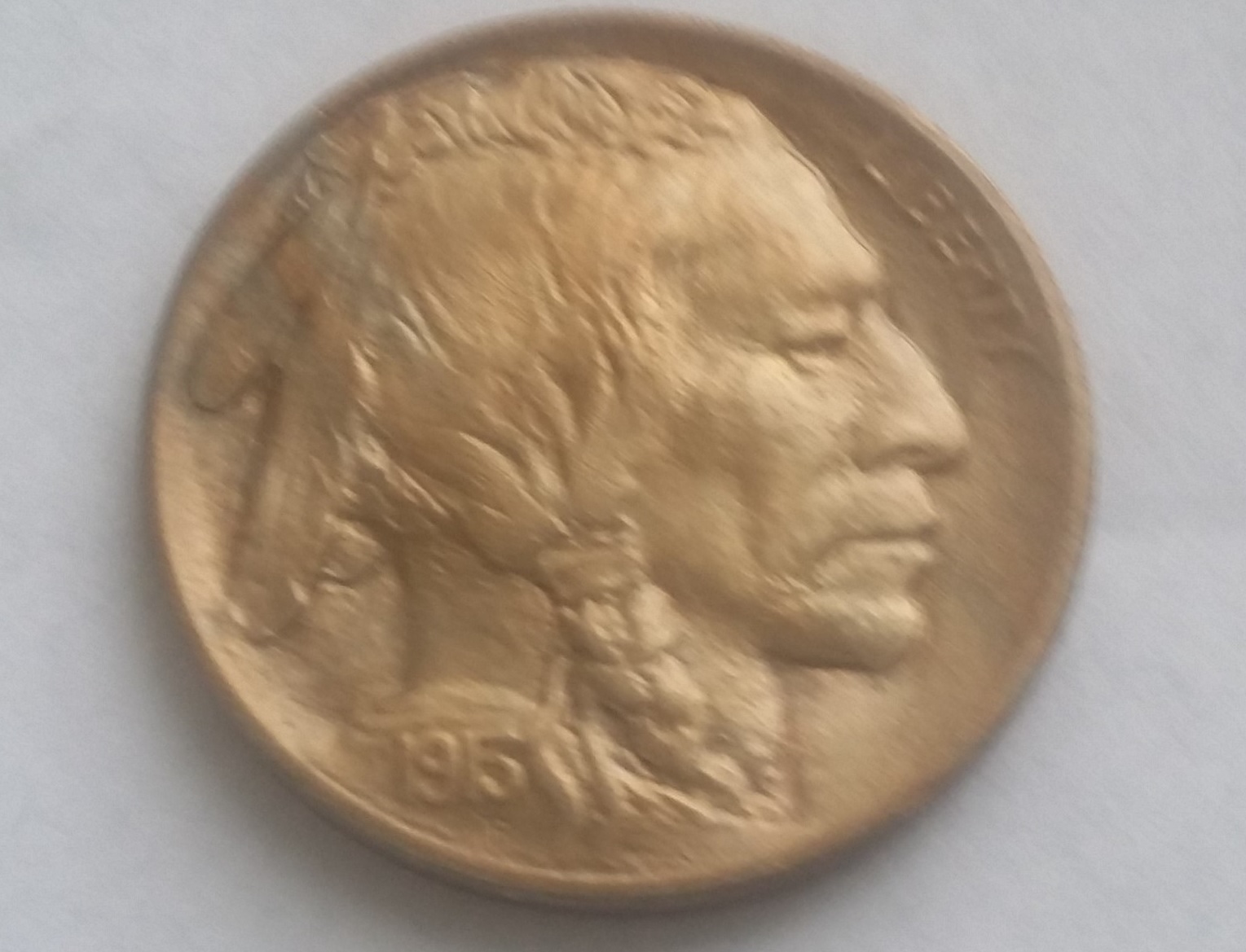 For-Grading-A-1913-Type-1-Buffalo,-Odd-Toning-From-Old-Coin-Flip