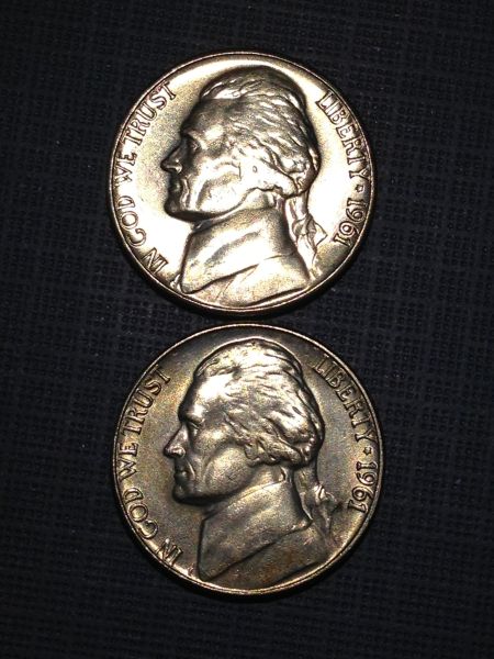 1961-P-&-1961-D--Nickels,-Please-Grade!