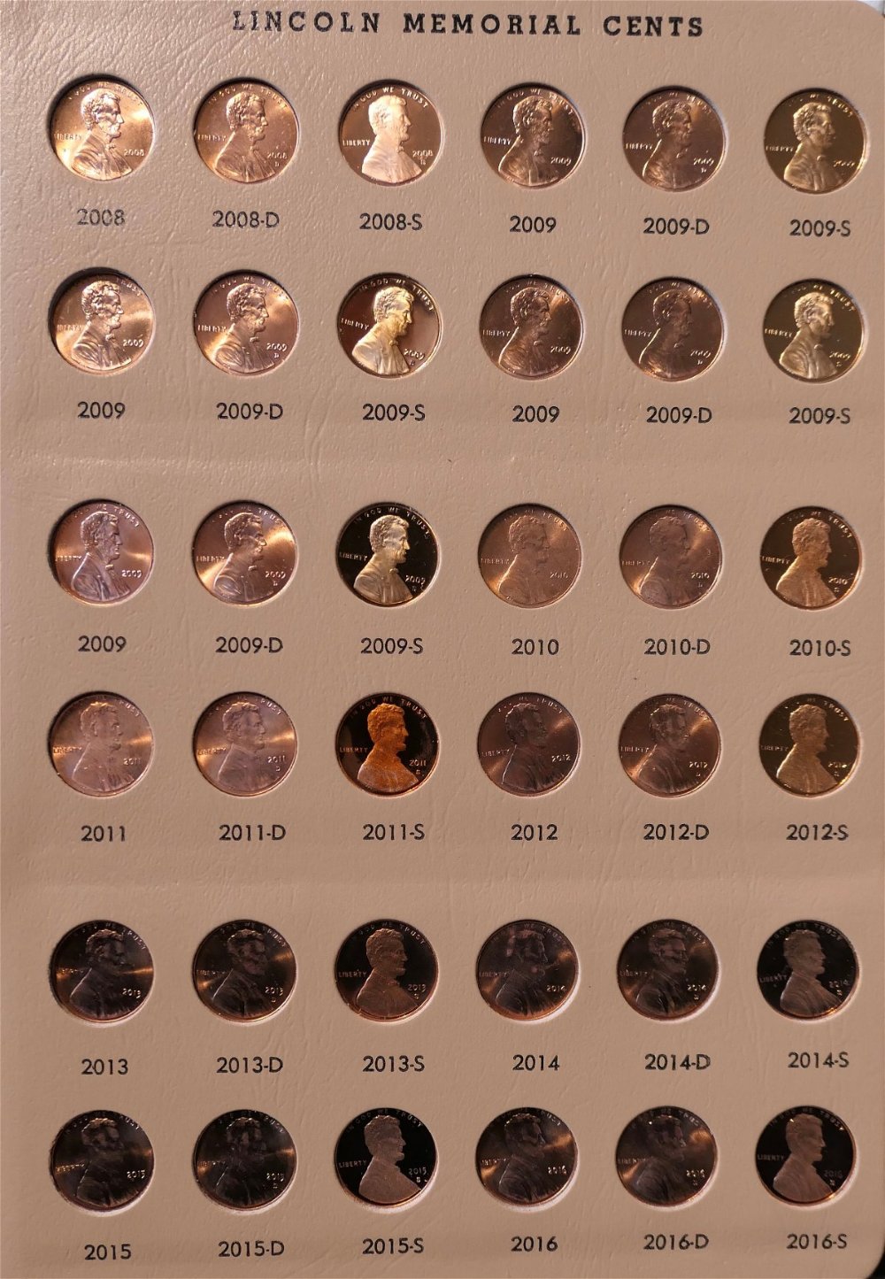 My-Lincoln-Cent-Collection-1909---Date-...-Valuation-Resource?