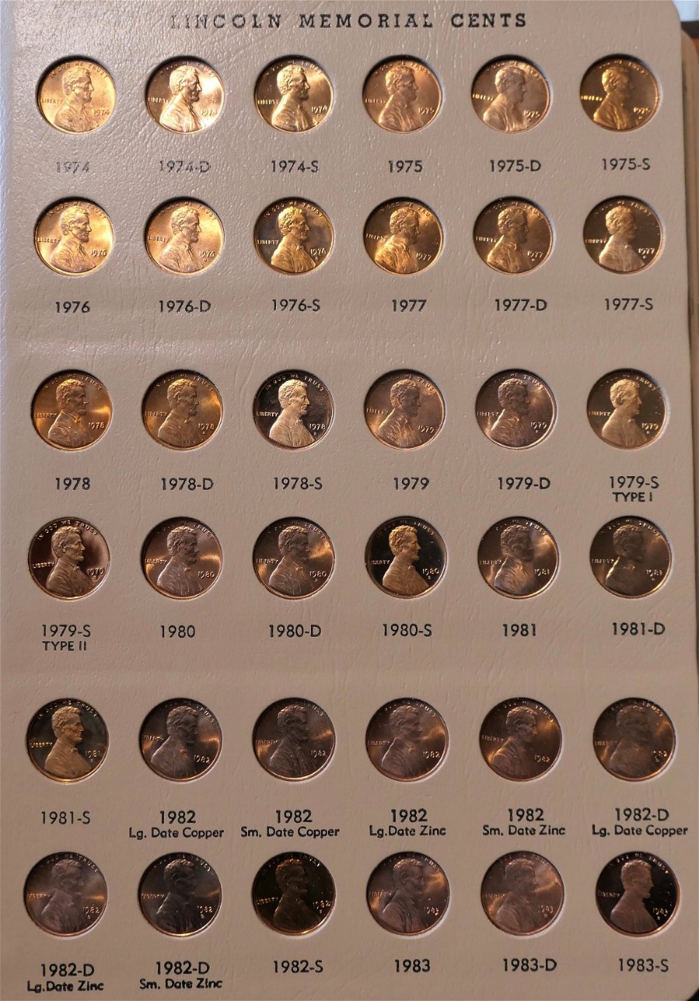 My-Lincoln-Cent-Collection-1909---Date-...-Valuation-Resource?